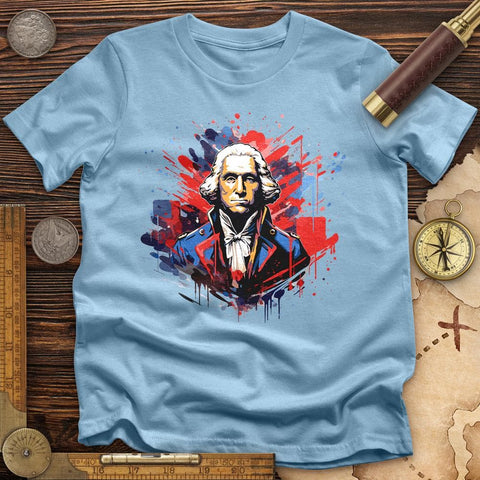 George Washington T-Shirt Light Blue / S