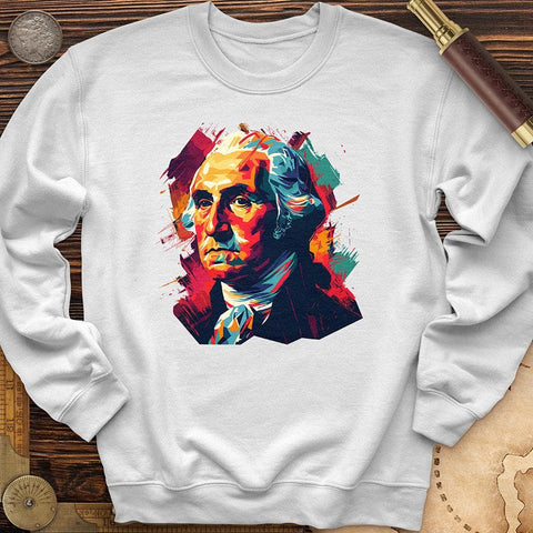 George Washington Vibrant Crewneck White / S