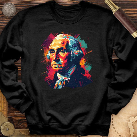 George Washington Vibrant Crewneck Black / S