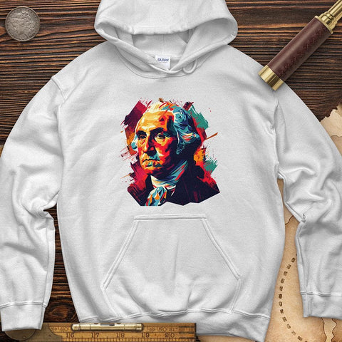 George Washington Vibrant Hoodie White / S