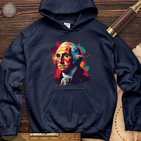 George Washington Vibrant Hoodie Navy / S