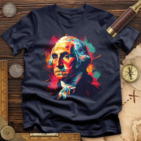 George Washington Vibrant T-Shirt Navy / S