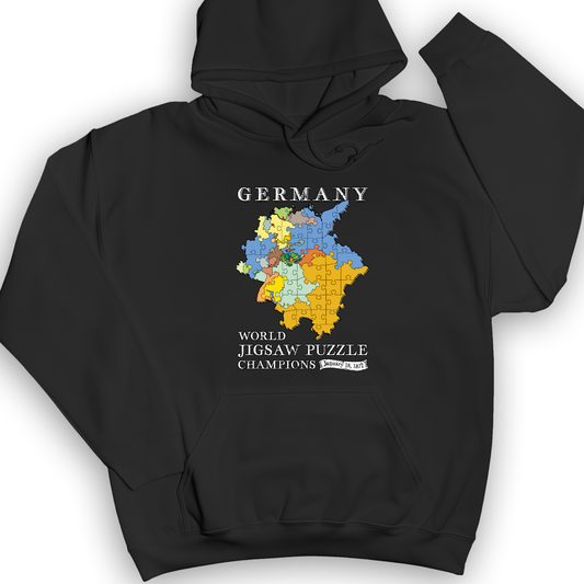 Germany Jigsaw Champion Hoodie Black / S