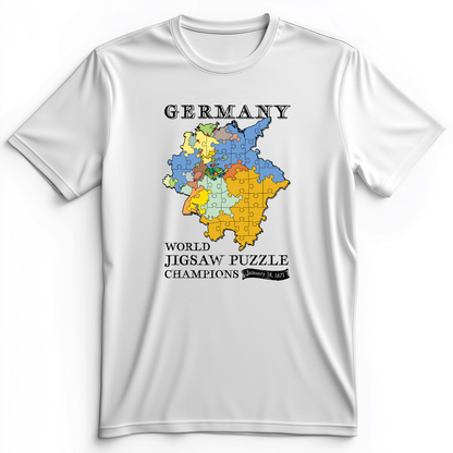 Germany Jigsaw Champion Premium Tee White / S