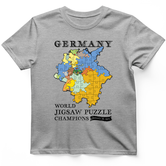 Germany Jigsaw Champion T-Shirt Sport Grey / S
