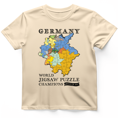 Germany Jigsaw Champion T-Shirt Natural / S