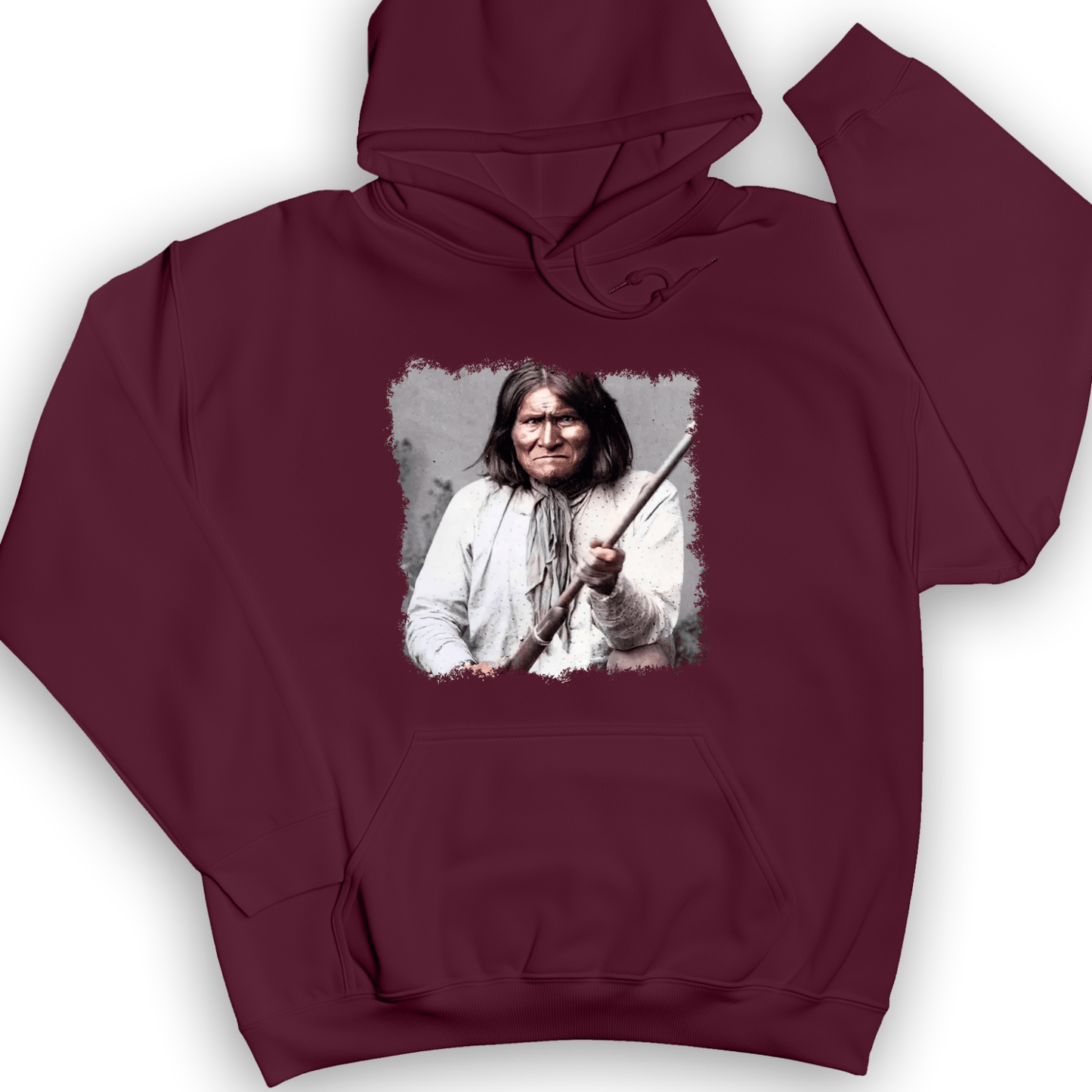 Geronimo Hoodie Maroon / S