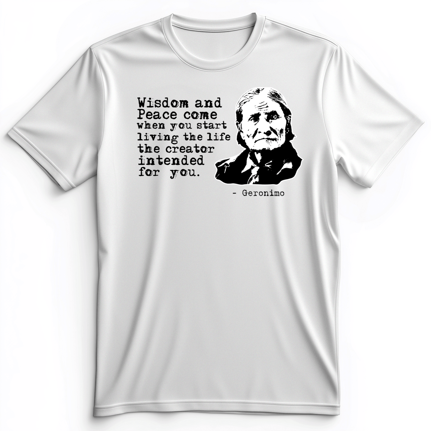Geronimo Wisdom And Peace Premium Tee White / S