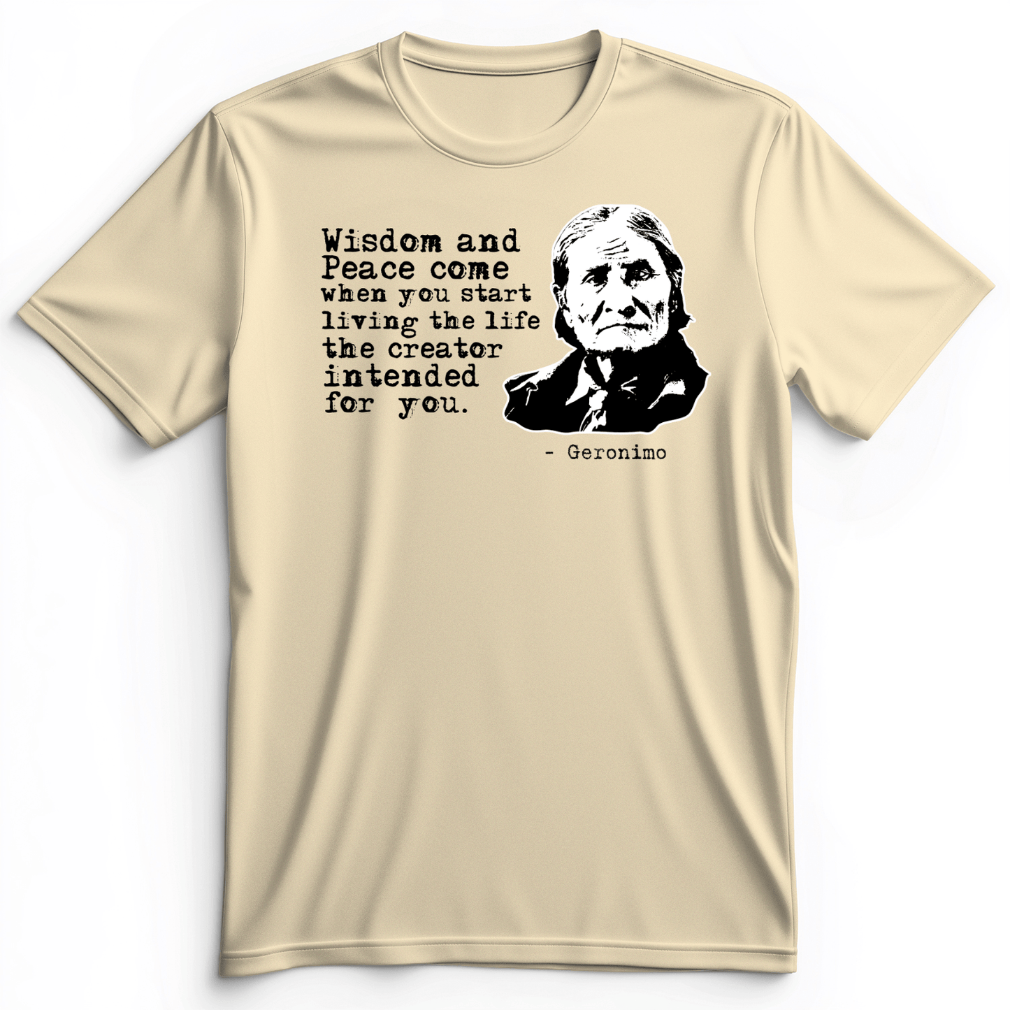 Geronimo Wisdom And Peace Premium Tee Natural / S