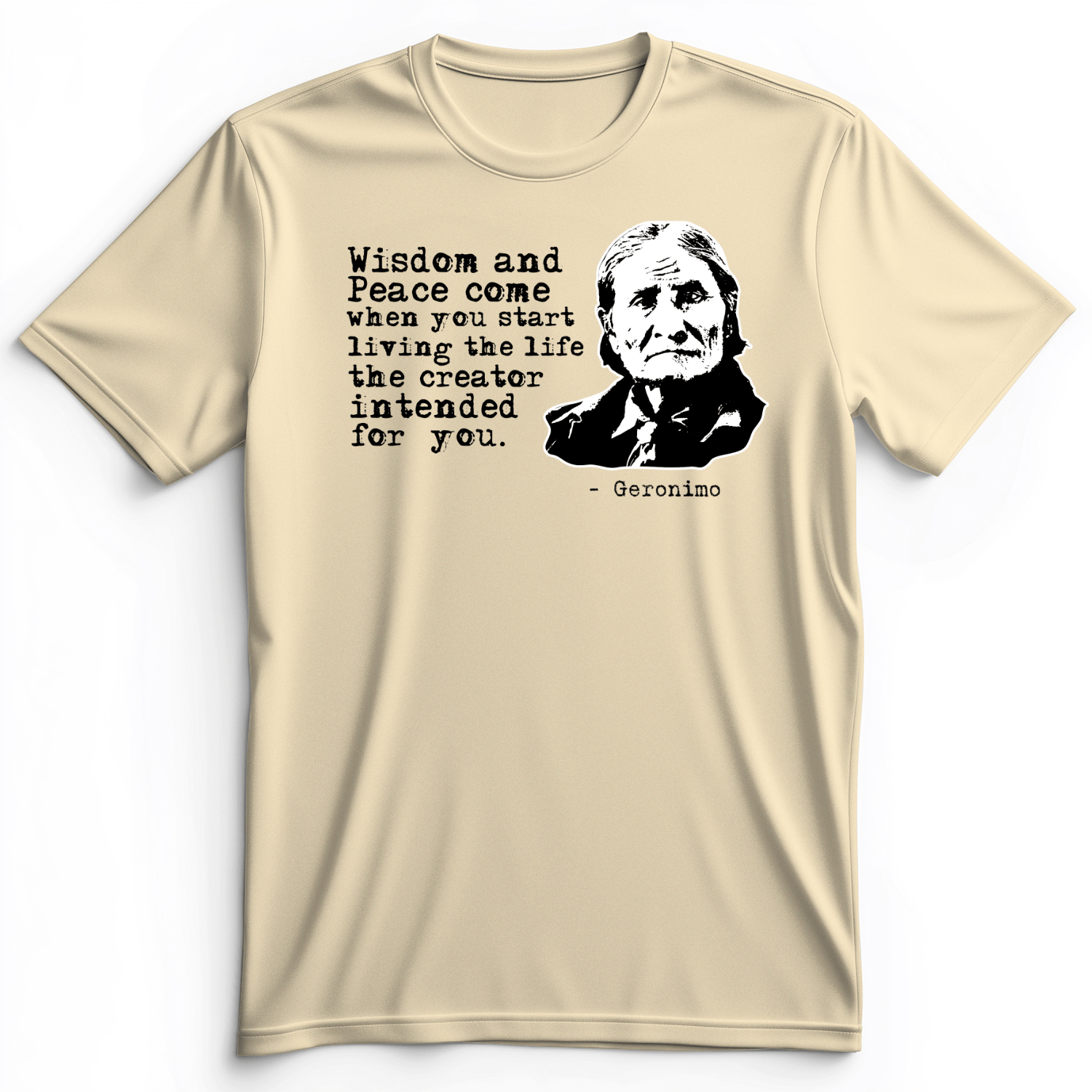 Geronimo Wisdom And Peace Premium Tee Natural / S