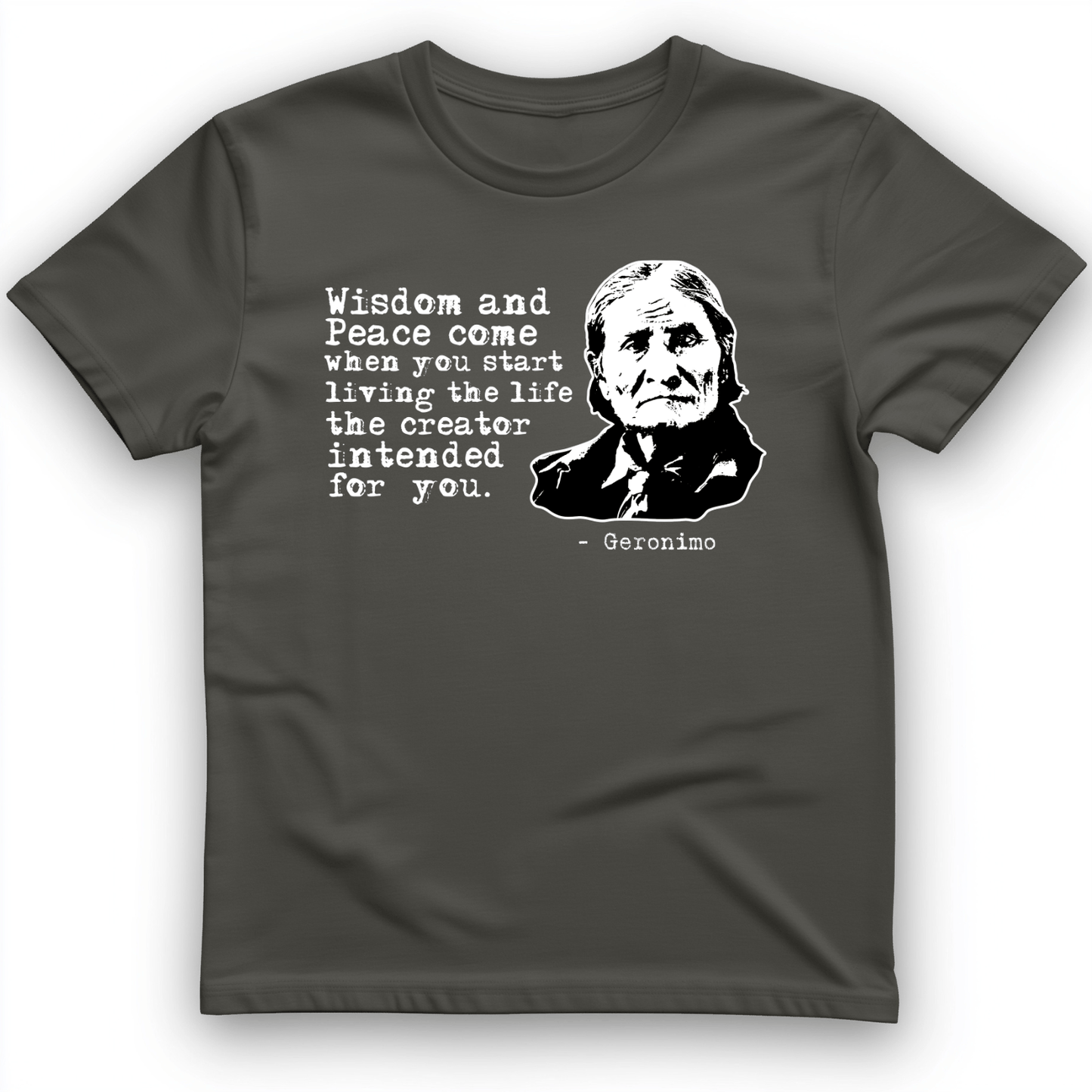 Geronimo Wisdom And Peace T-Shirt