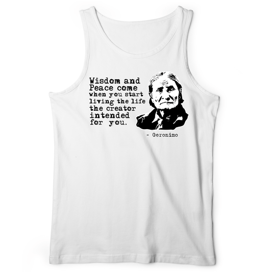 Geronimo Wisdom And Peace Tank White / XS