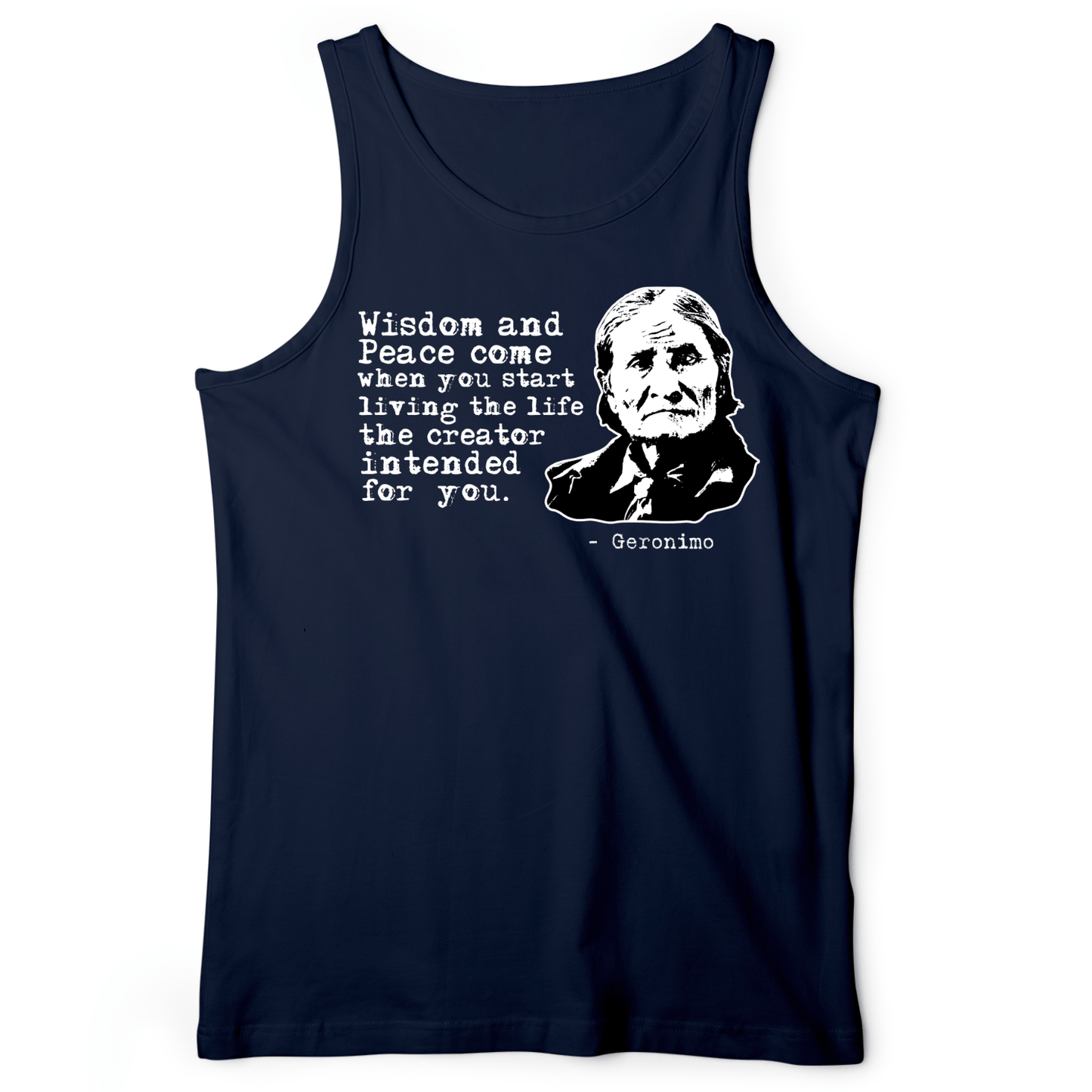Geronimo Wisdom And Peace Tank Navy / XS