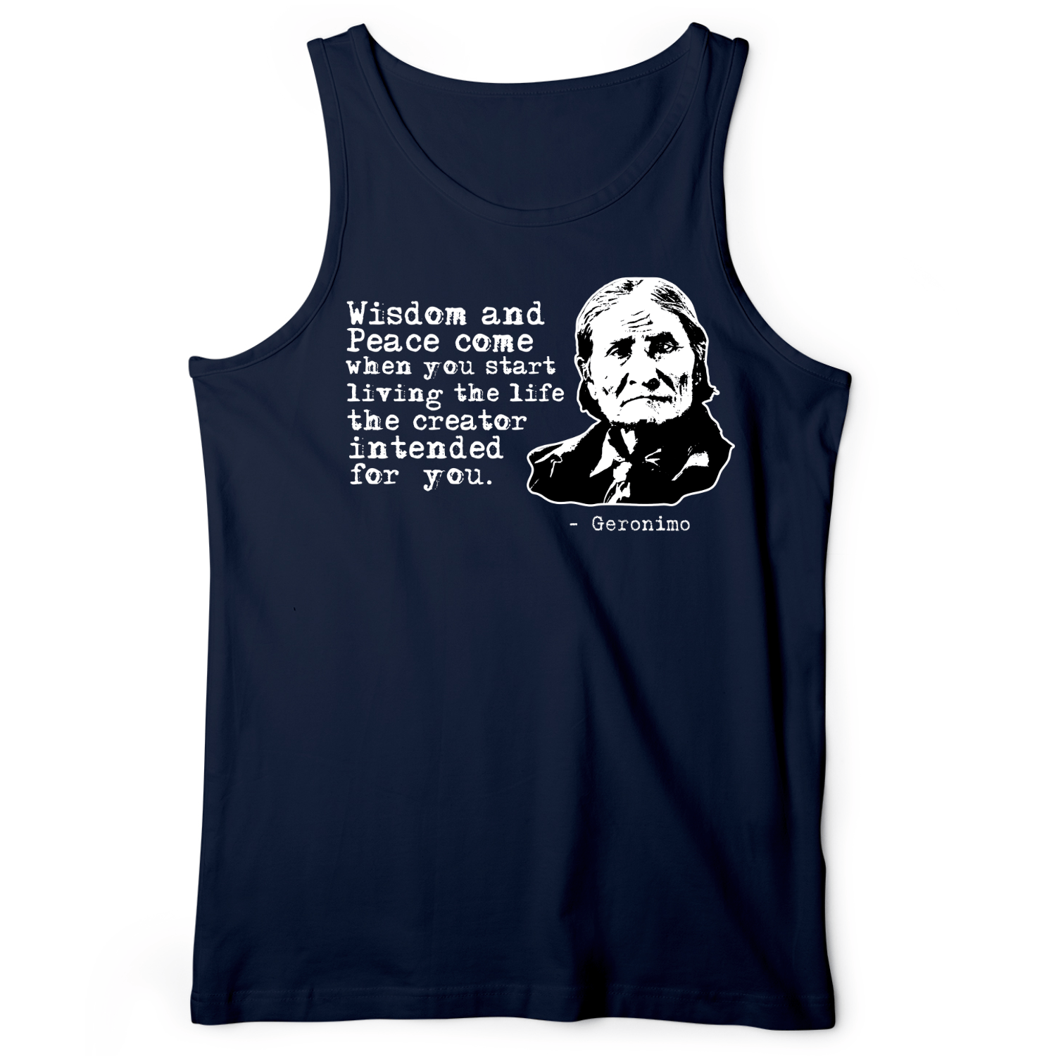 Geronimo Wisdom And Peace Tank Navy / XS