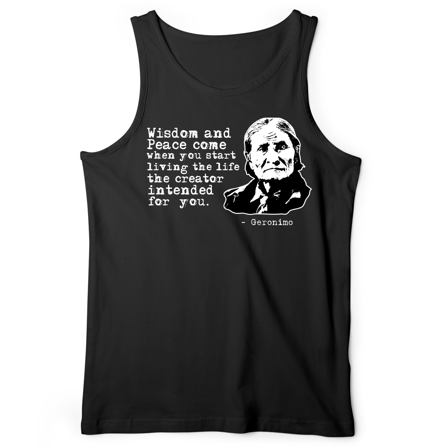 Geronimo Wisdom And Peace Tank Black / XS