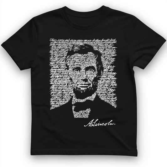 Gettysburg Address T-Shirt Black / S