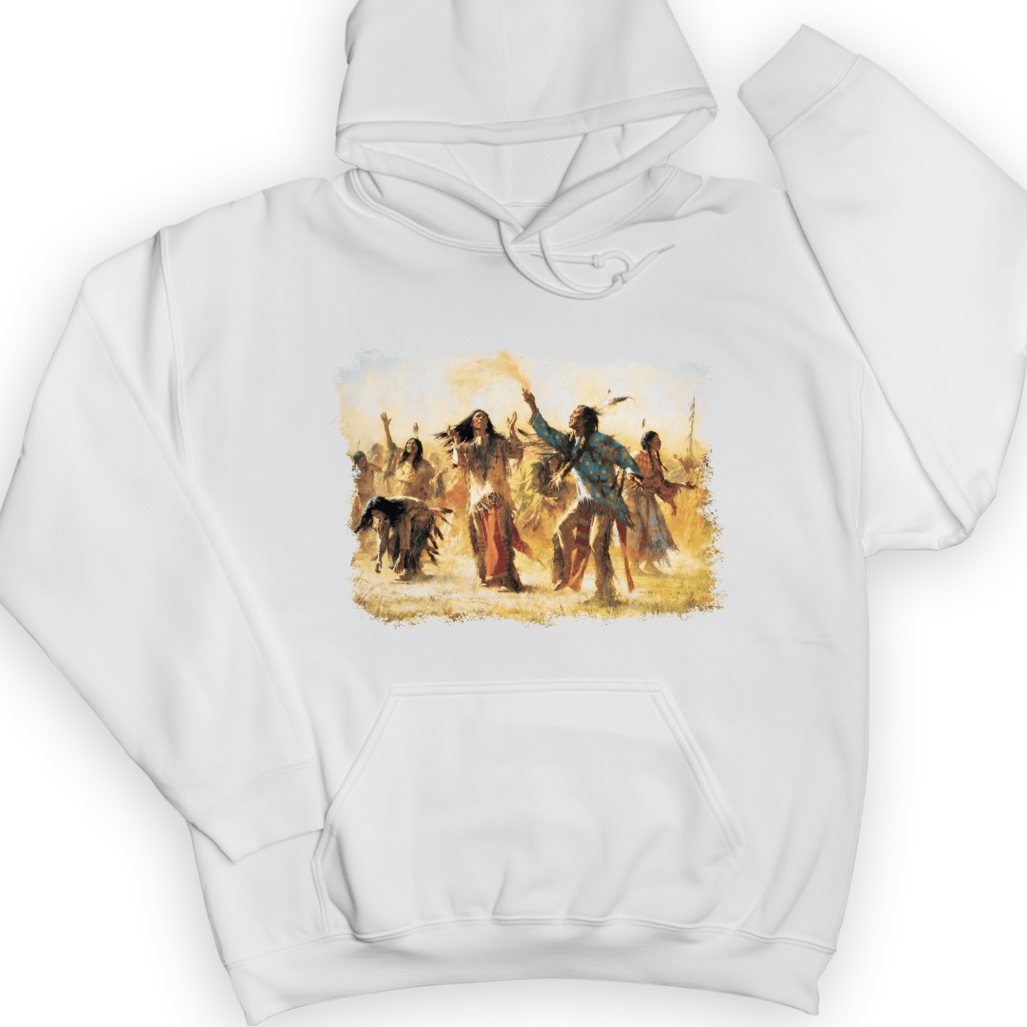 Ghost Dance Hoodie White / S