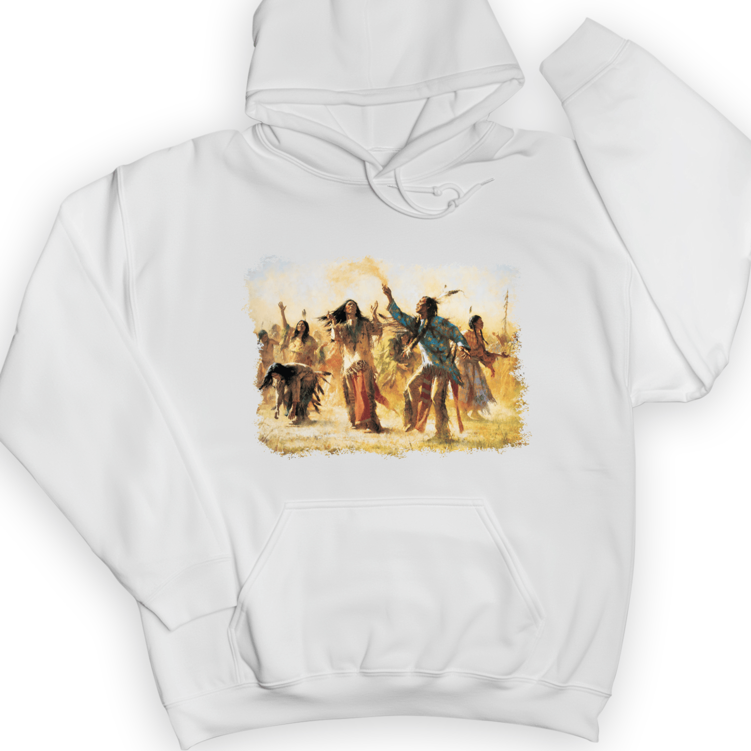 Ghost Dance Hoodie White / S