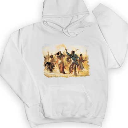 Ghost Dance Hoodie White / S