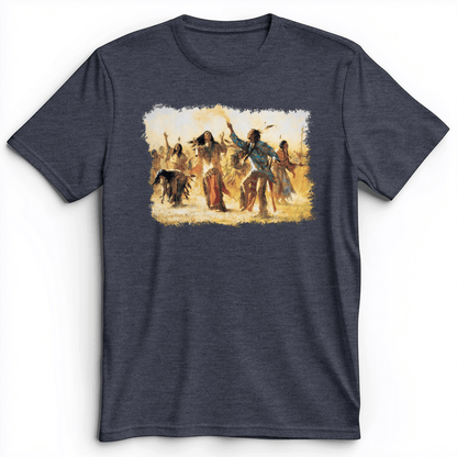 Ghost Dance Premium Tee Heather Navy / S