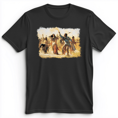 Ghost Dance Premium Tee Dark Grey Heather / S