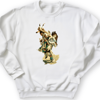 Ghost Dancer Crewneck White / S