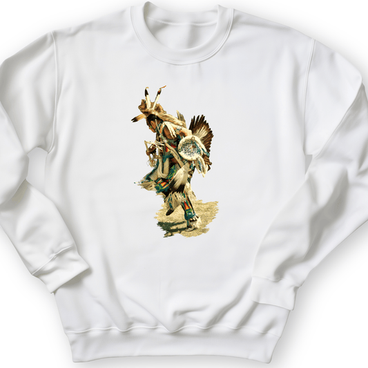 Ghost Dancer Crewneck White / S