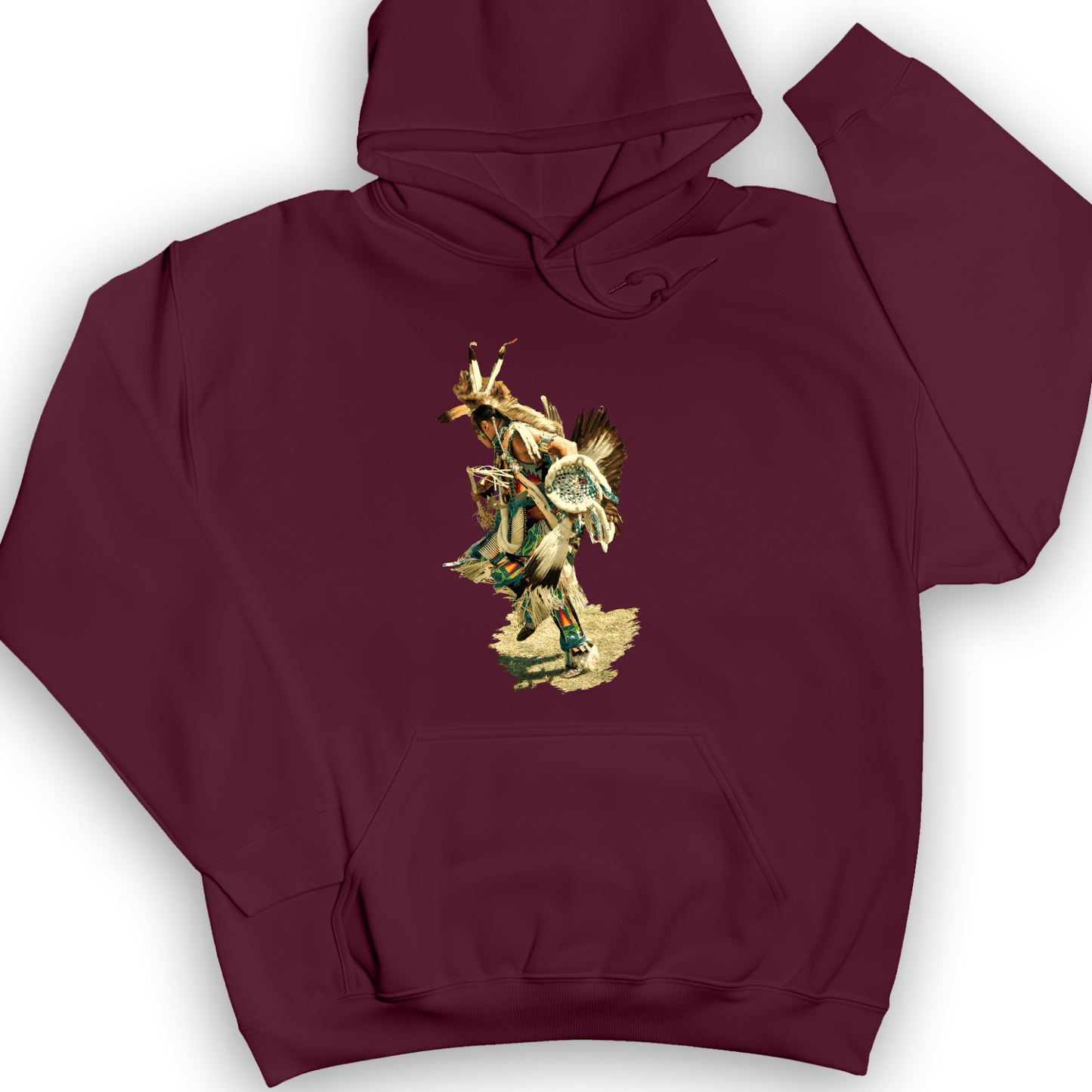 Ghost Dancer Hoodie Maroon / S