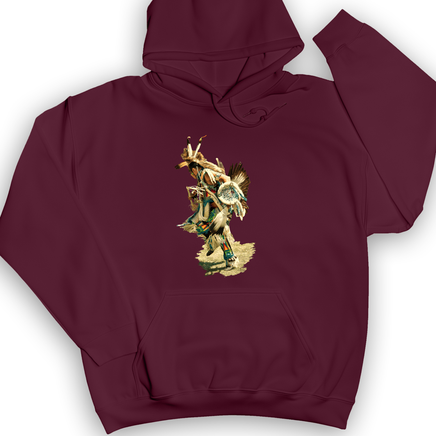 Ghost Dancer Hoodie Maroon / S