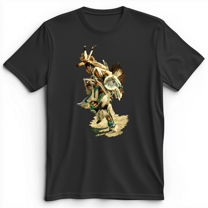 Ghost Dancer Premium Tee Dark Grey Heather / S