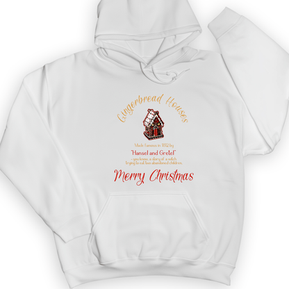 Gingerbread House Hoodie White / S