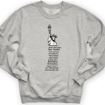 Give Me Your Tired Crewneck Sport Grey / S