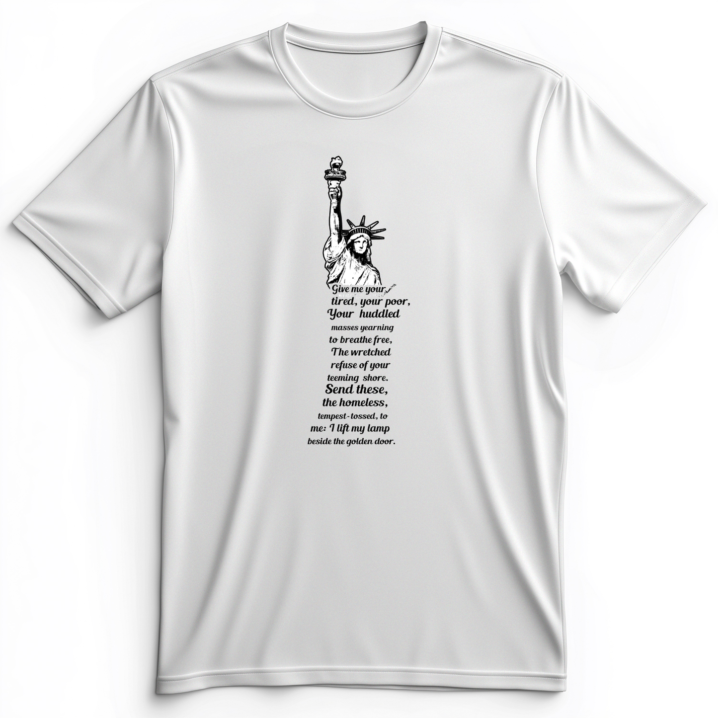 Give Me Your Tired Premium Tee White / S