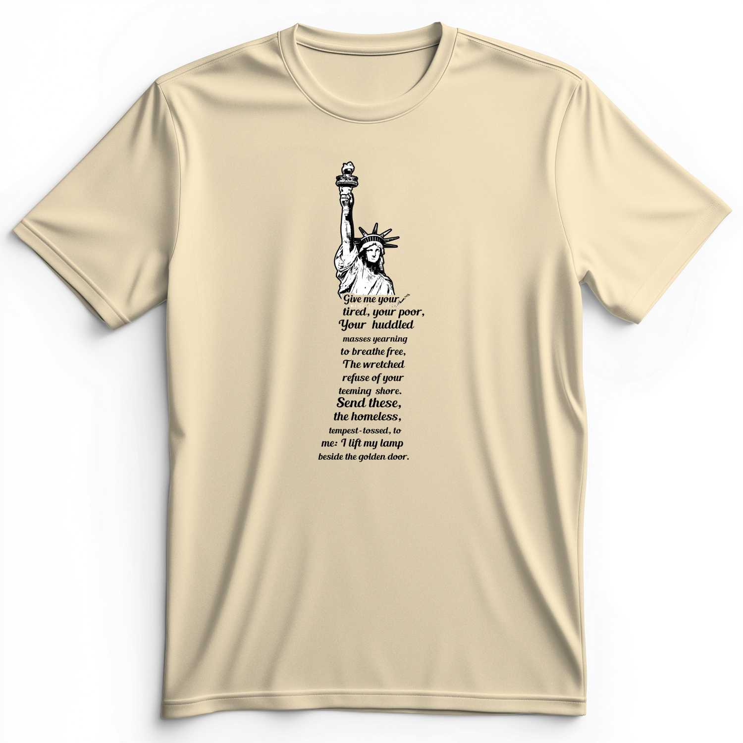 Give Me Your Tired Premium Tee Natural / S