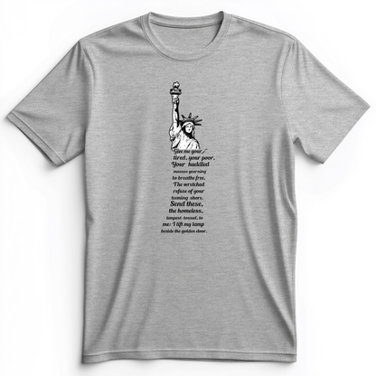 Give Me Your Tired Premium Tee Athletic Heather / S