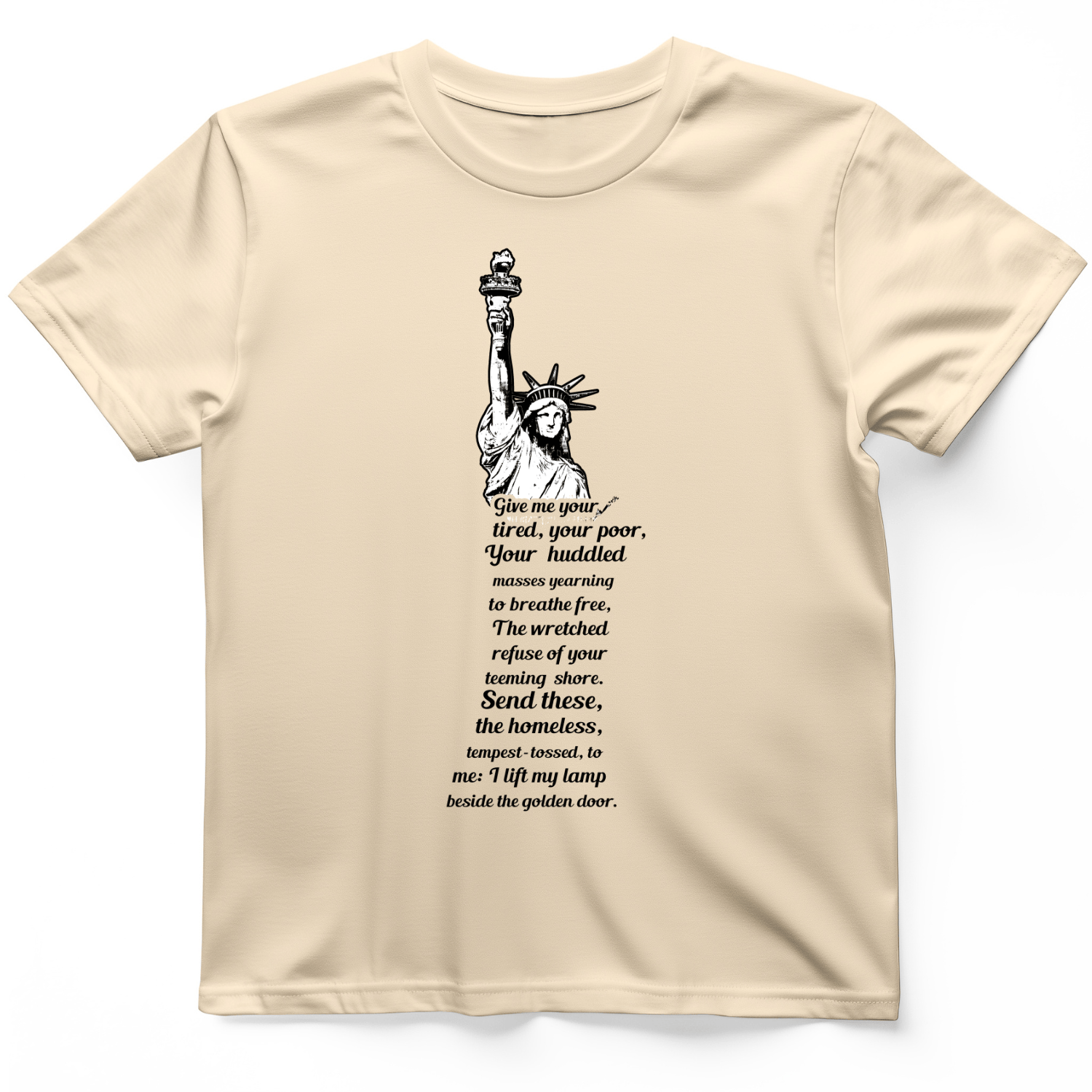 Give Me Your Tired T-Shirt Natural / S