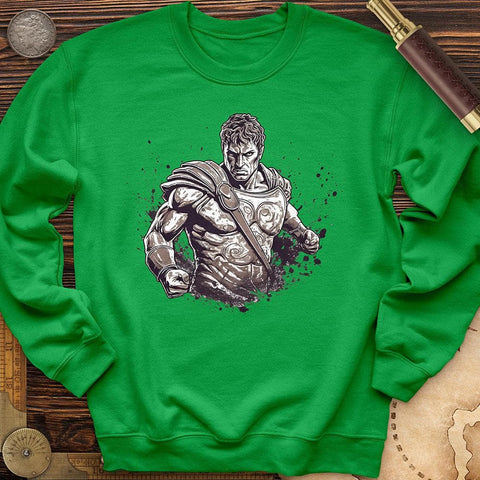 Gladiator Battle Crewneck Irish Green / S