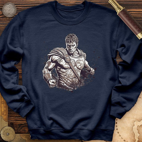 Gladiator Battle Crewneck Navy / S