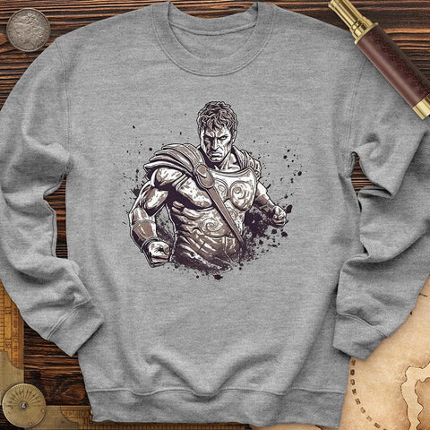 Gladiator Battle Crewneck Sport Grey / S