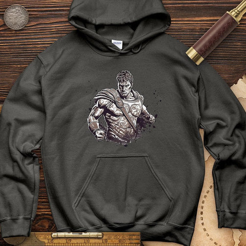 Gladiator Battle Hoodie Charcoal / S