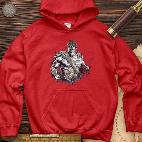 Gladiator Battle Hoodie Red / S