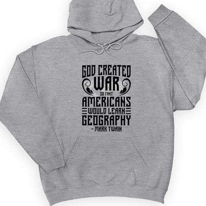 God Created War Hoodie Sport Grey / S