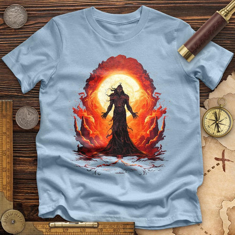 God of the Underworld High Quality Tee Light Blue / S