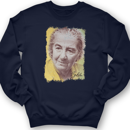 Golda Meir Crewneck Navy / S