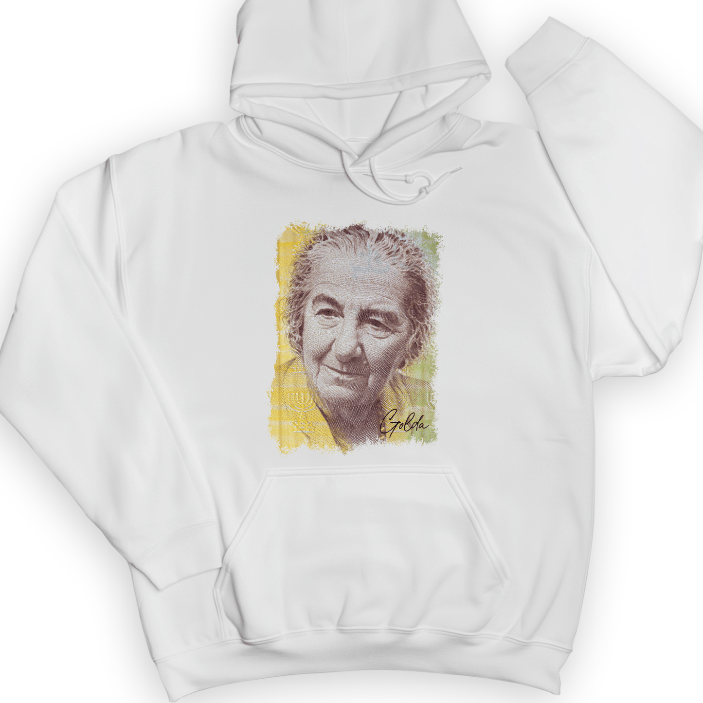 Golda Meir Hoodie White / S