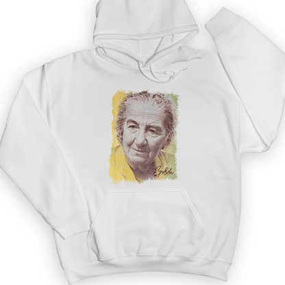 Golda Meir Hoodie White / S