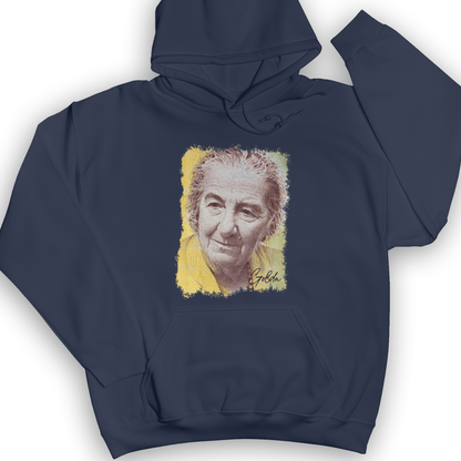 Golda Meir Hoodie Navy / S