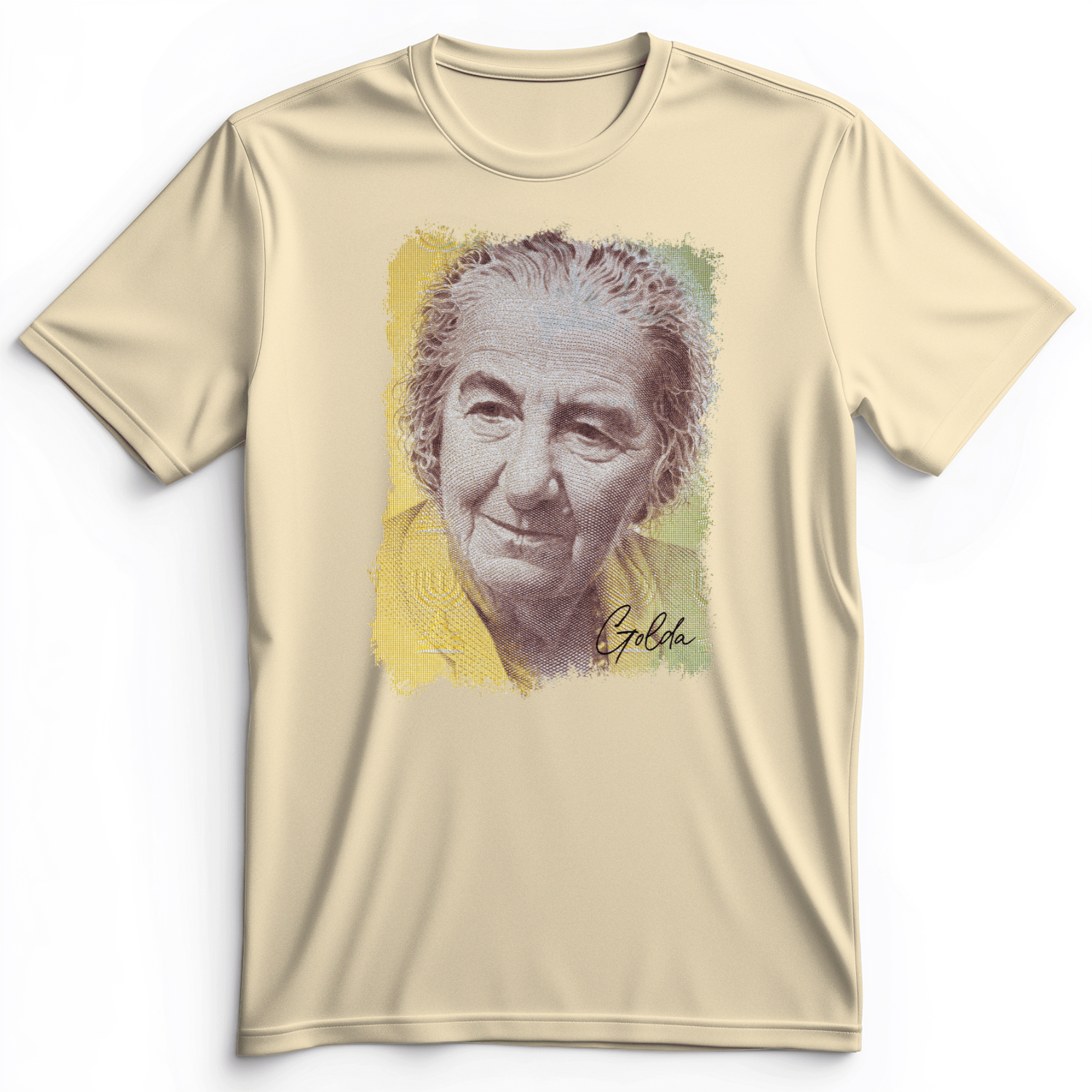 Golda Meir Premium Tee Natural / S