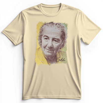 Golda Meir Premium Tee Natural / S