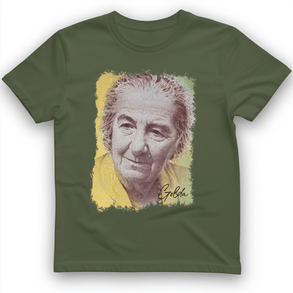 Golda Meir T-Shirt Military Green / S